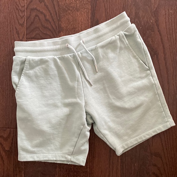 ASOS Pull&Bear mint green long sweat shorts - Picture 3 of 5